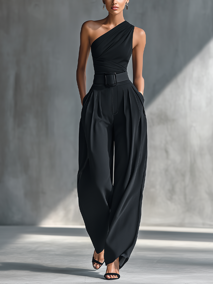 Freya | Completo in Maglia Nero