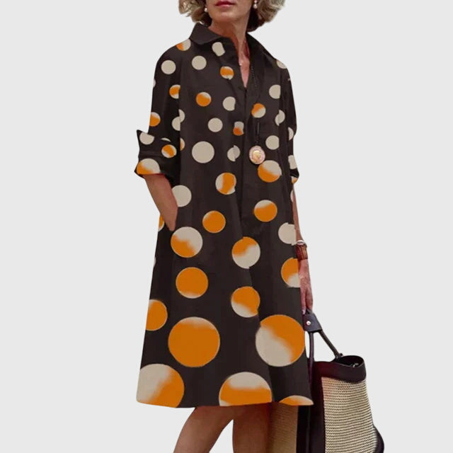 Paige | Elegante Abito With Pockets