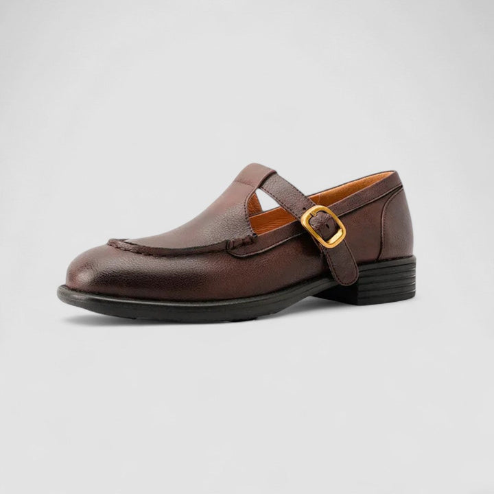 Zhelynne | Scarpe Ortopediche Mary Jane Punta Quadrata