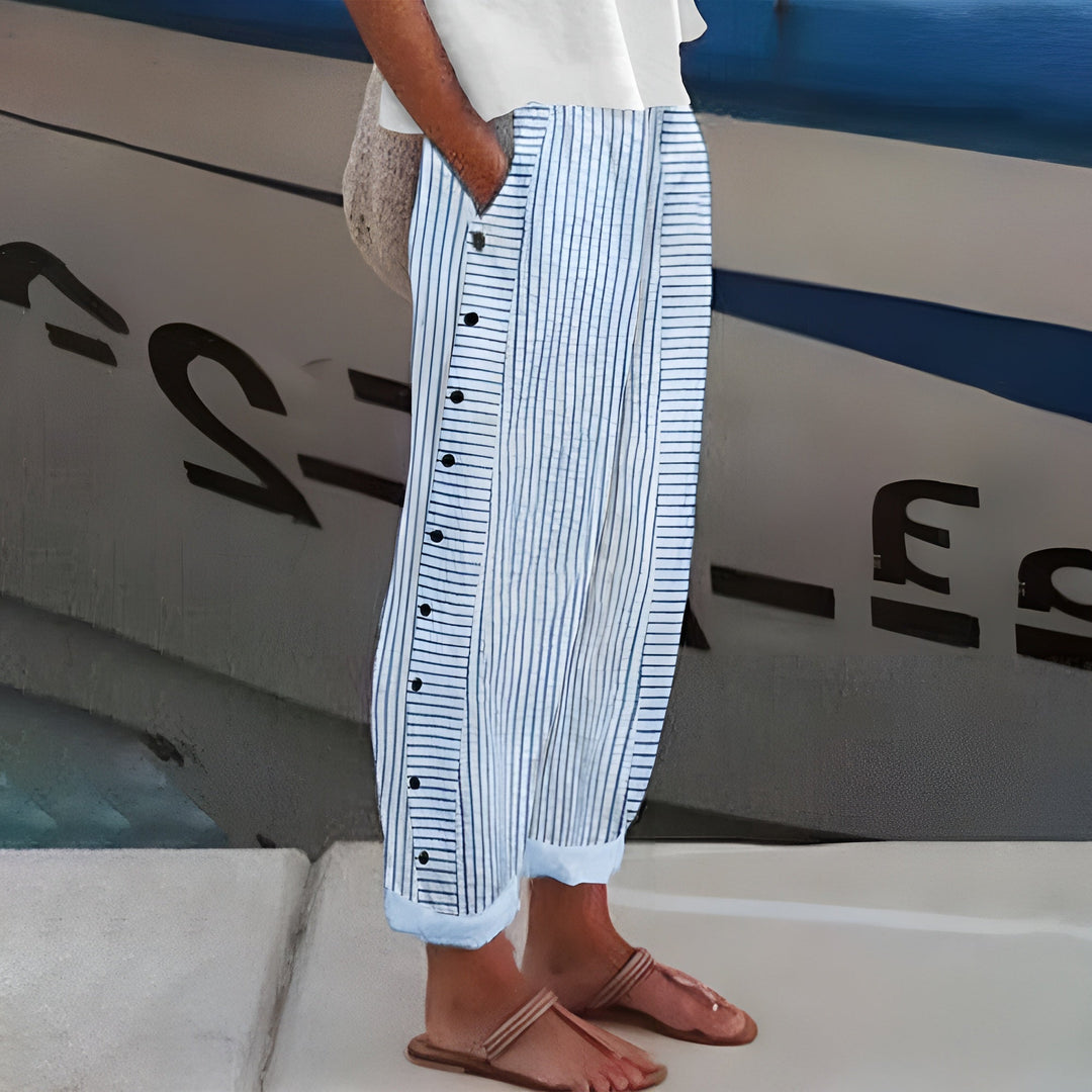 Noeline | Quotidiano Comfort Pantaloni with Side Pockets