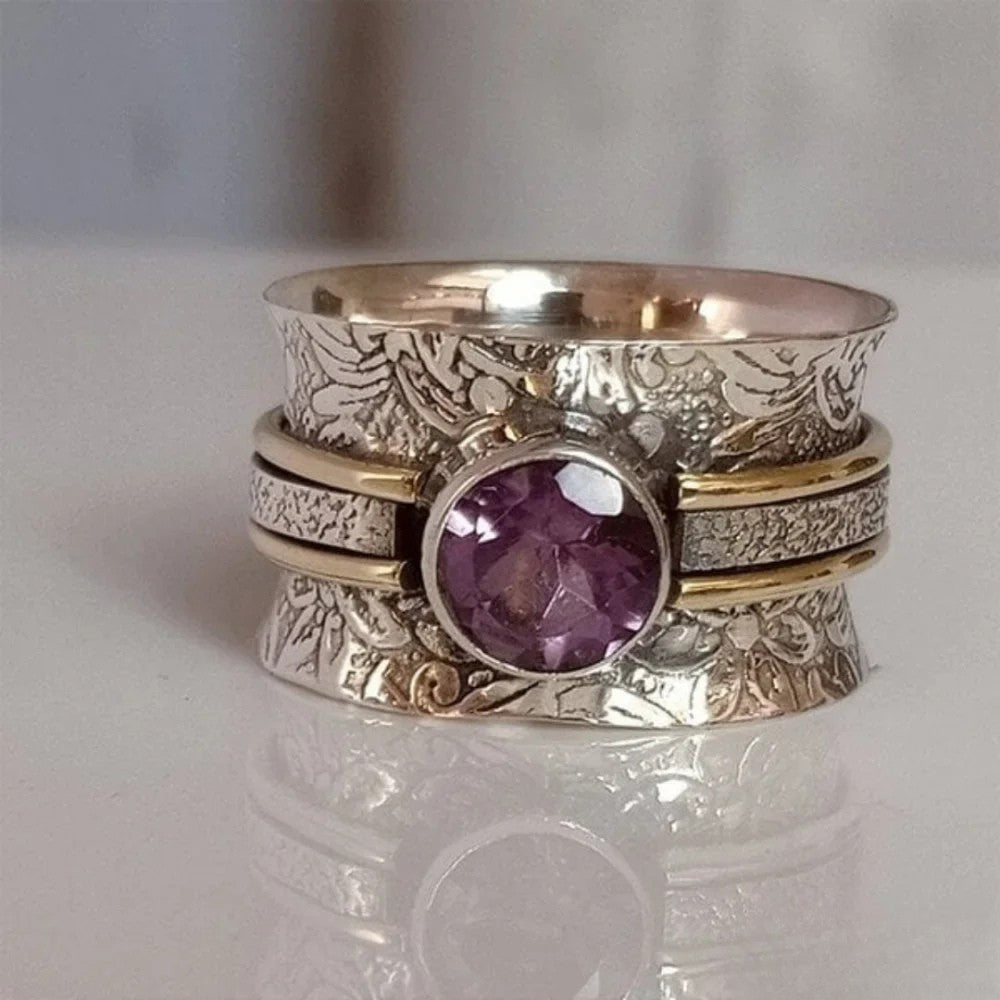 Vara | Anello Boho Cristallo Meditazione