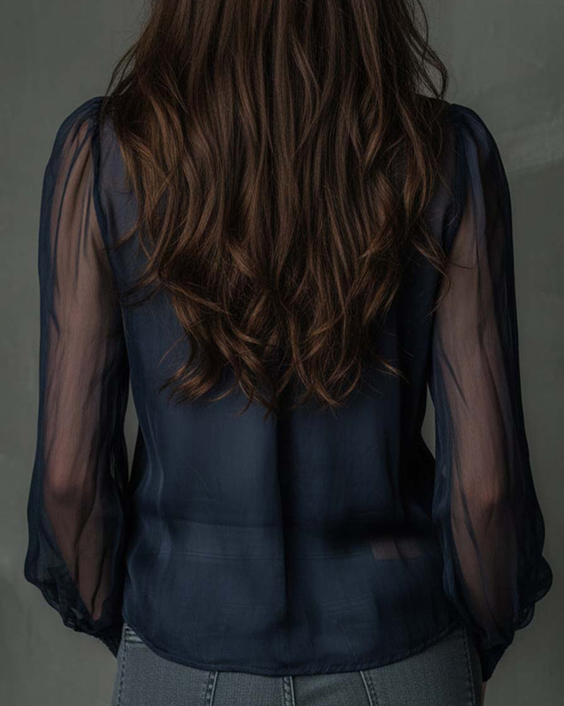 Helen | Half-Zip Maglia Camicetta