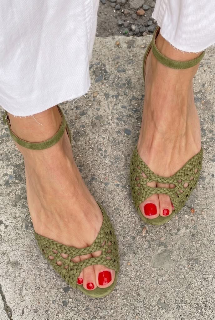 Bubs | Semplice Braided Oro Estate Sandali