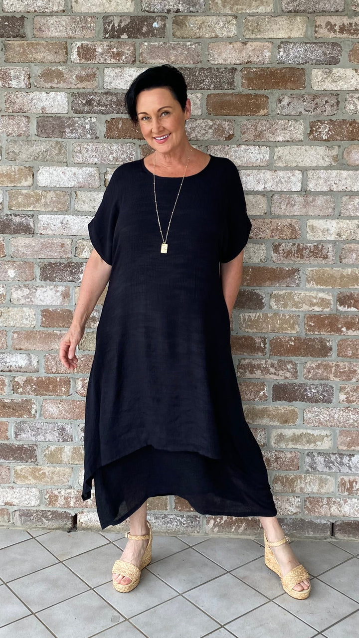 Katherine | Abito Nero Classico