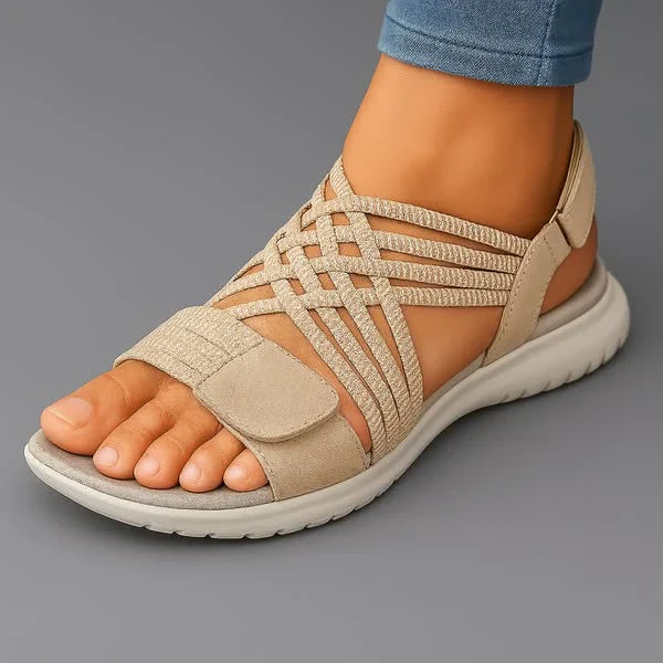 Tarni | Supportive Blu Orthopedic Comfort Sandali