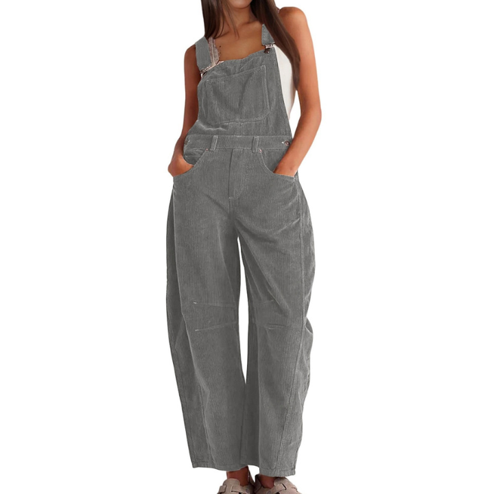 Ethel | Stylish Barrel Gamba Larga Salopette Tuta
