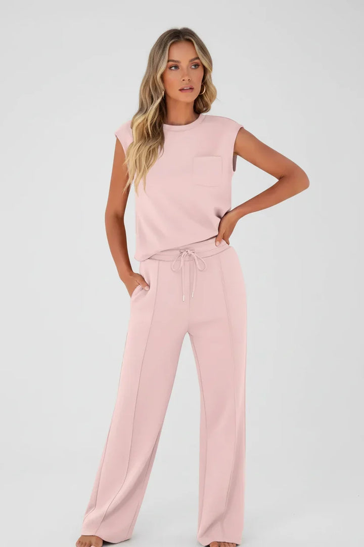 Oleandra | Completo Coordinato Comodo Rosa