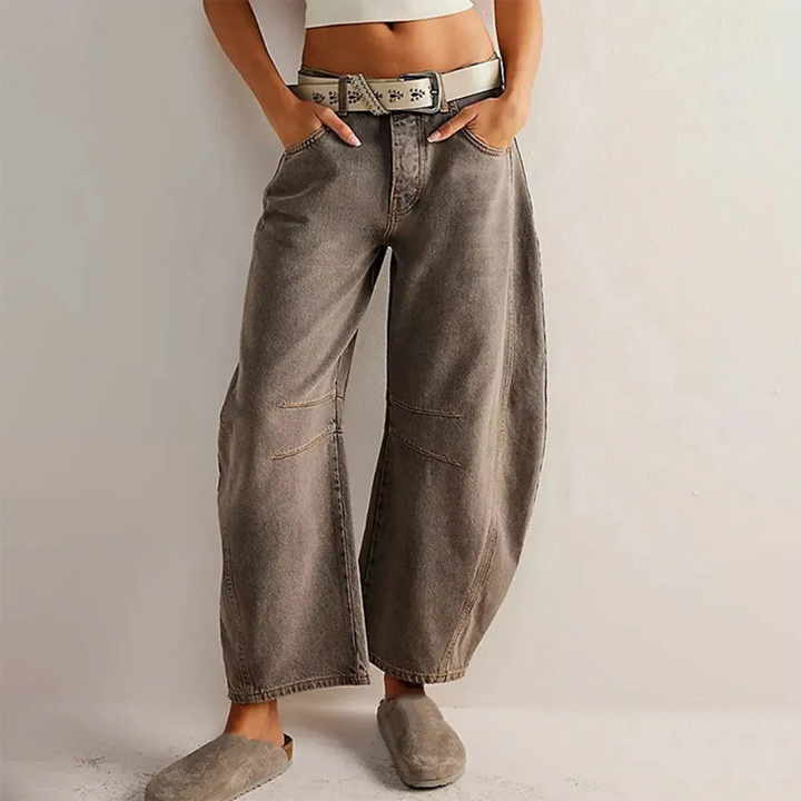 Bronwen | Moderno High Waist Barrel Leg Jeans