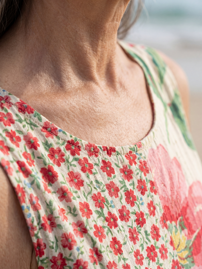 Kira | Coastal Floreale Midi Abito