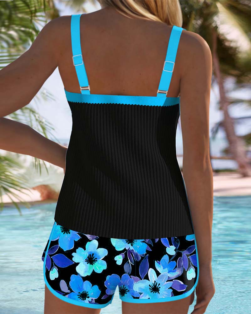 Matilda | Tankini Due Pezzi da Spiaggia con Pantaloni