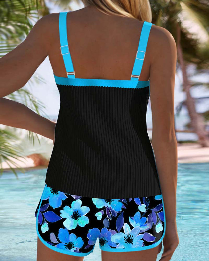 Matilda | Tankini Due Pezzi da Spiaggia con Pantaloni