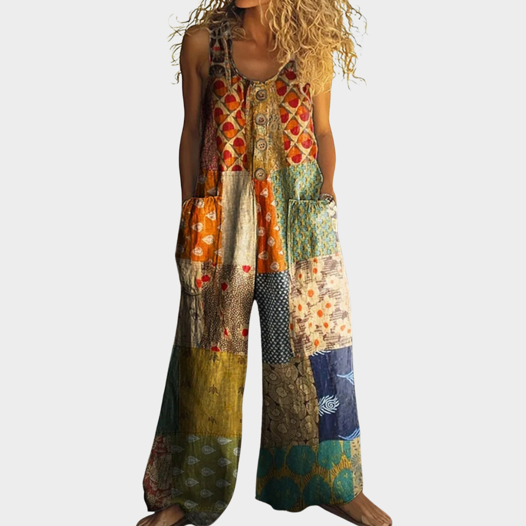 Lumina | Ethnic Stampa Casual Tuta