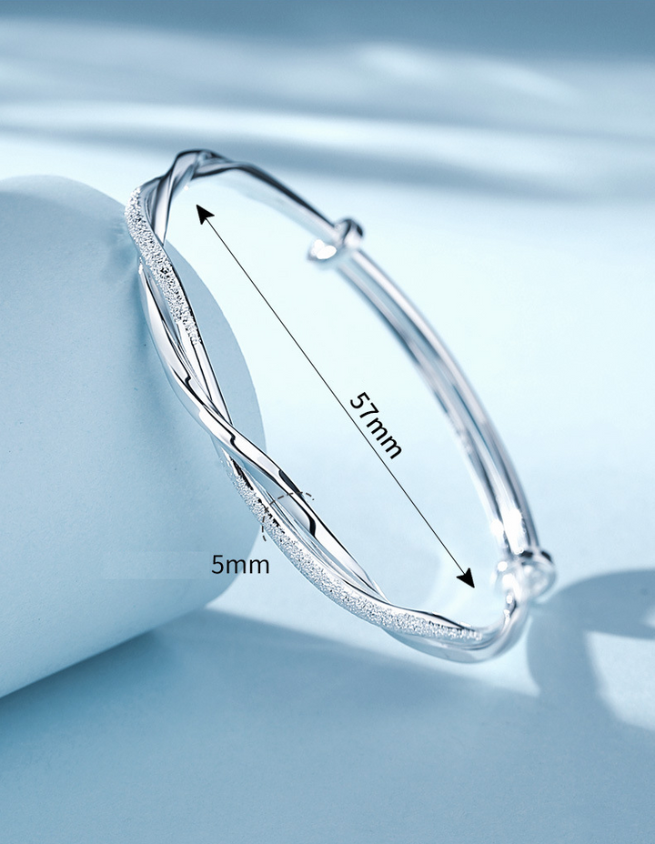 Zaria | Bracciale Intrecciato Argento