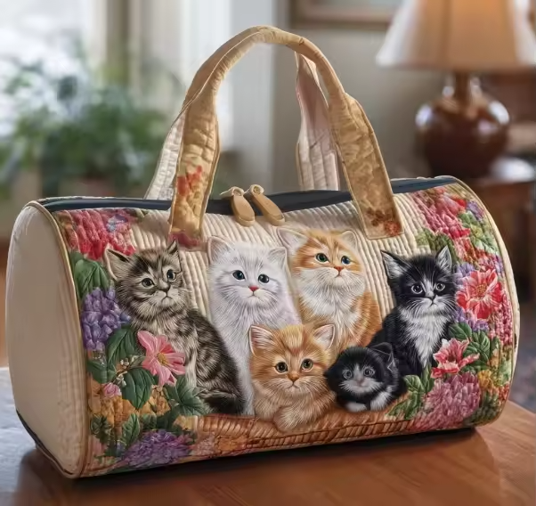 Alice | Fatto a Mano Morbido Traveler Borsa