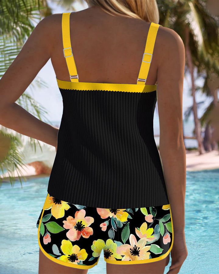 Matilda | Tankini Due Pezzi da Spiaggia con Pantaloni