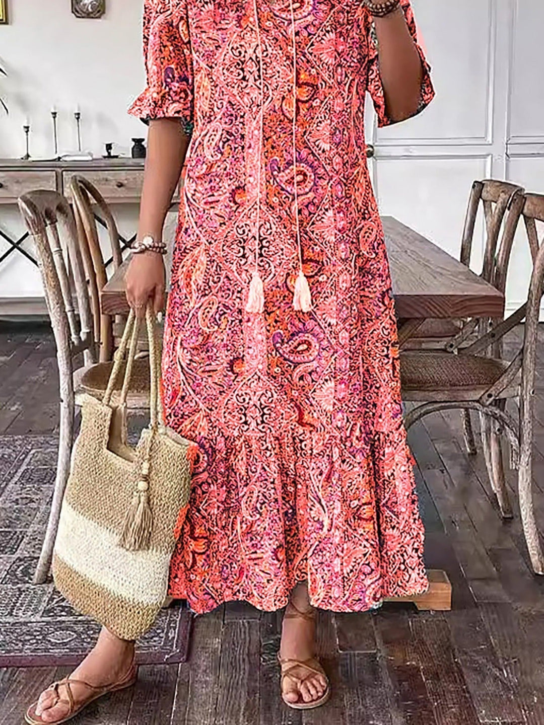 Gene | Abito Boho Aggraziato