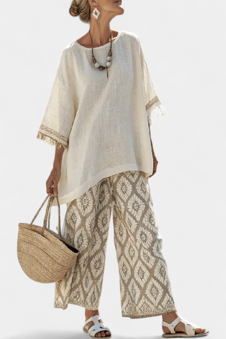 Alverra | Completo Top e Pantaloni
