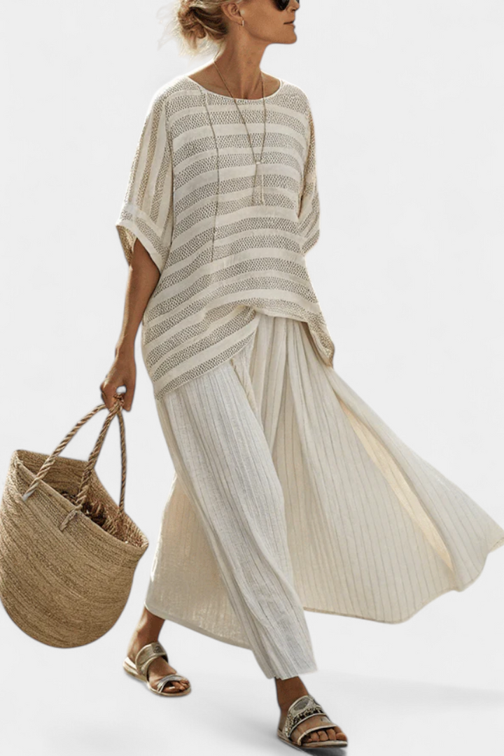 Westlyn | a Righe Bamboo Completo