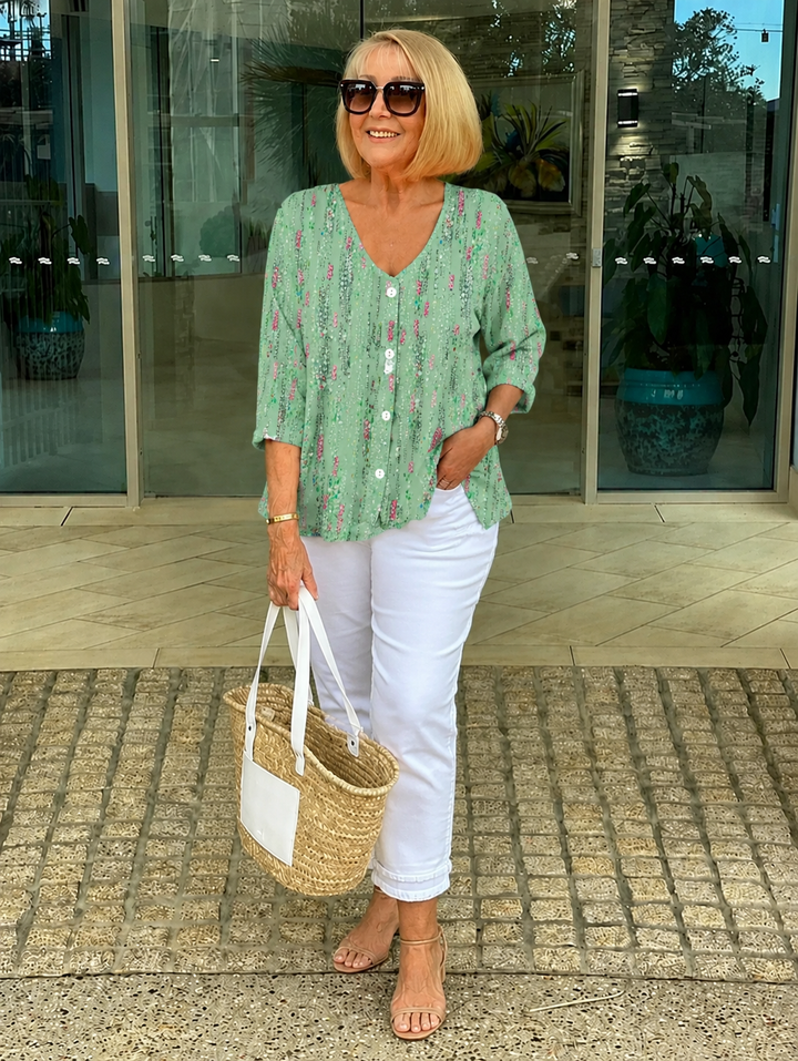 Arna | Floreale Tunic Camicetta
