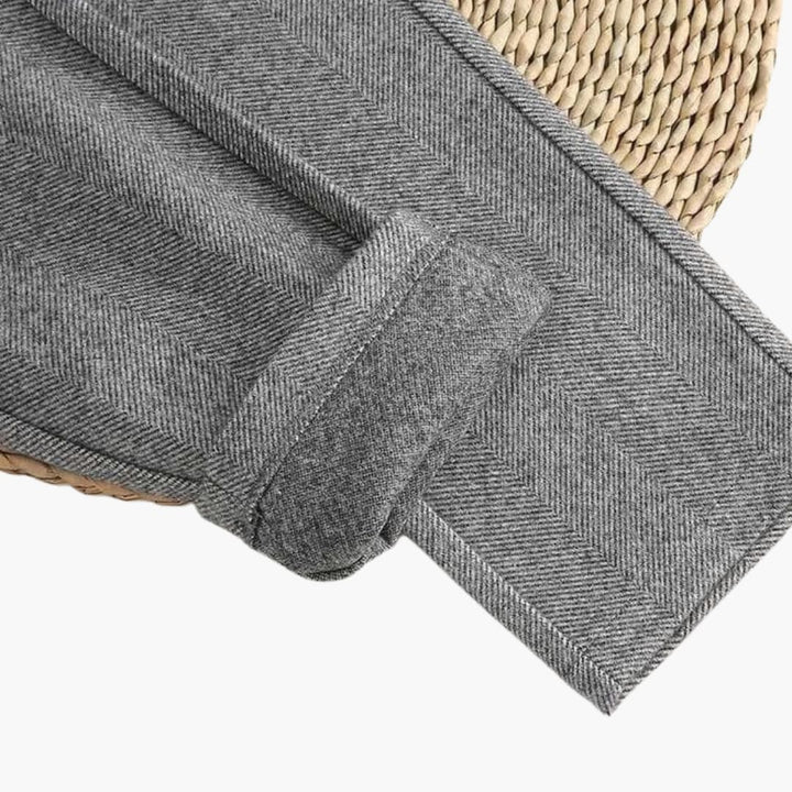 Sibyl | Tailored Straight Leg Pantaloni with Pockets