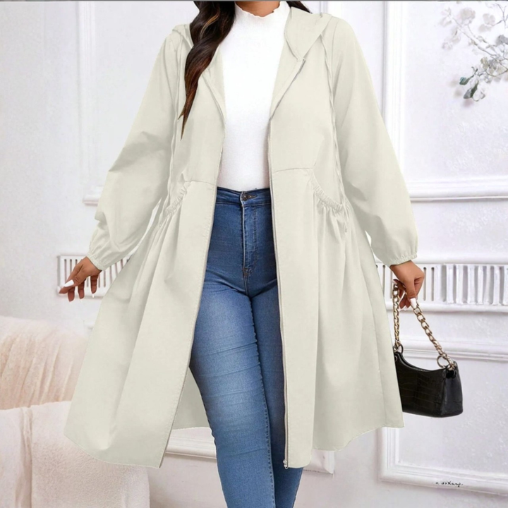 Avril | Zip-Up Hooded Cappotto