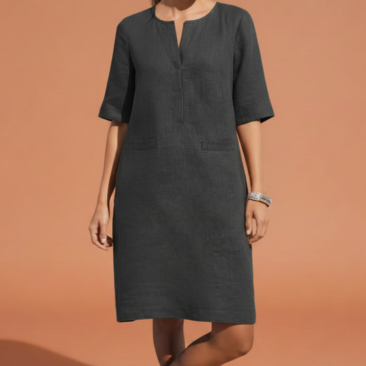 Marlowe | Refined Shift Abito with Elbow Sleeves