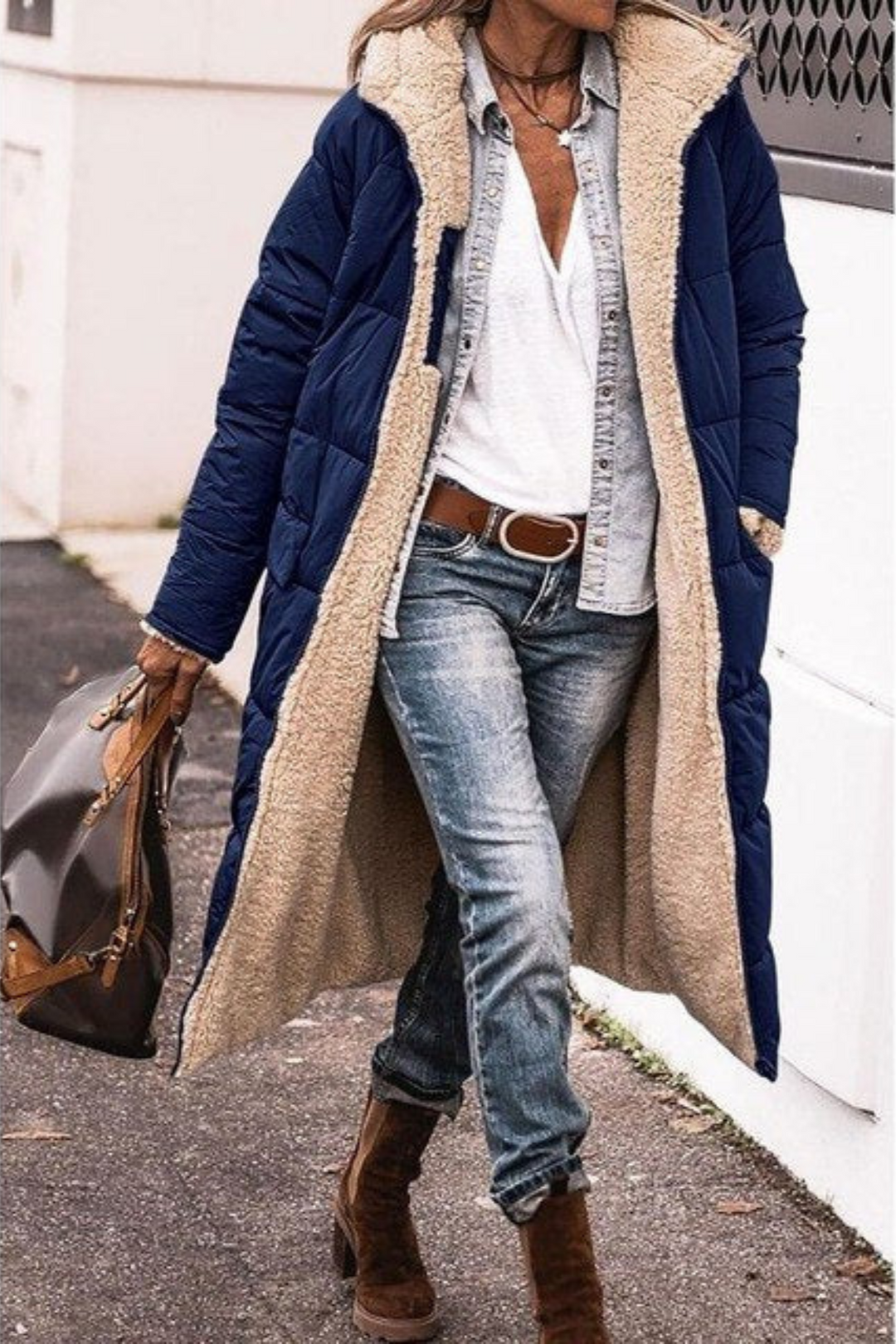 Sasha | Elegante Reversible Cappotto