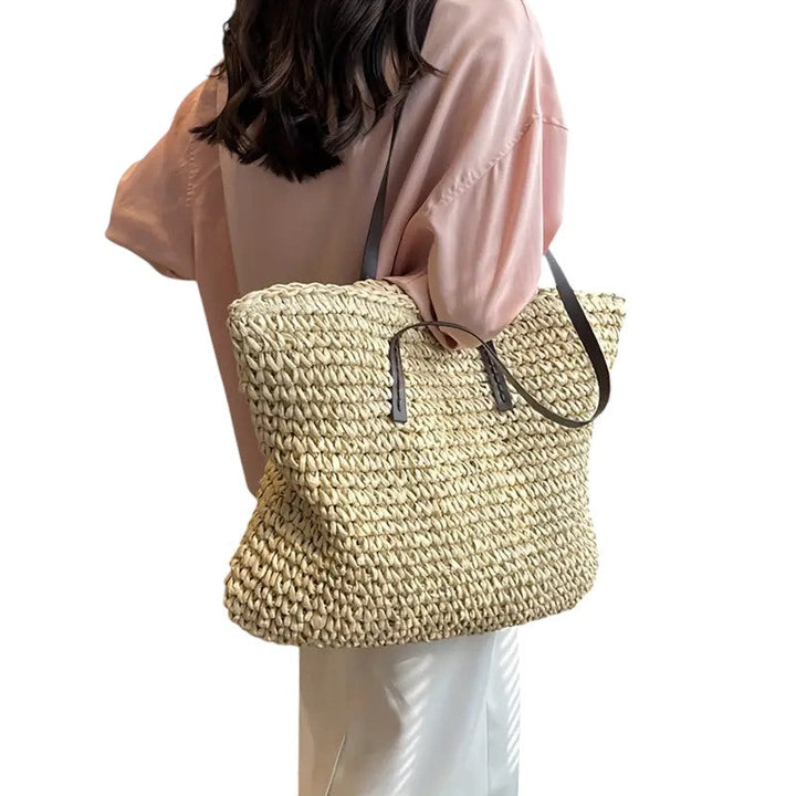 Nyssandra | Rilassato Pelle Tote Borsa