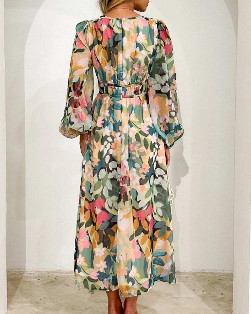 Daisy | Feminine Abito with Floreale Motif