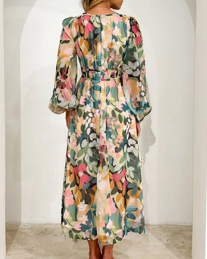 Daisy | Feminine Abito with Floreale Motif