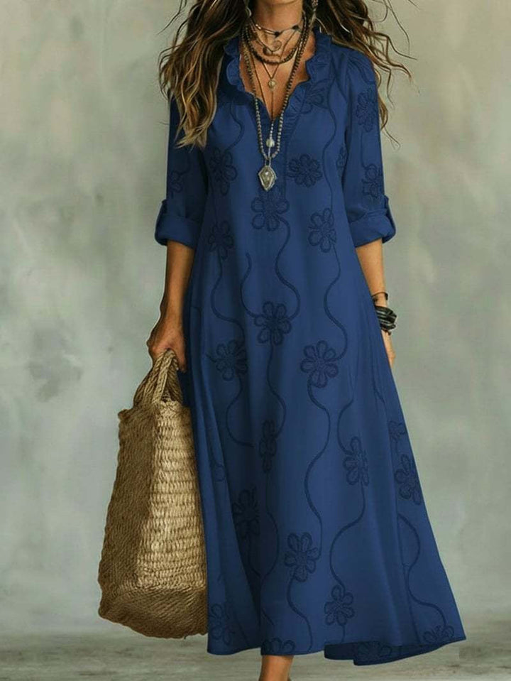 Boho Bloom Maxi Abito