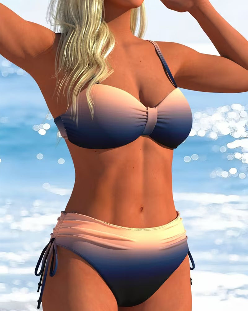Dora | Gradient Stampa Tie-Bikini