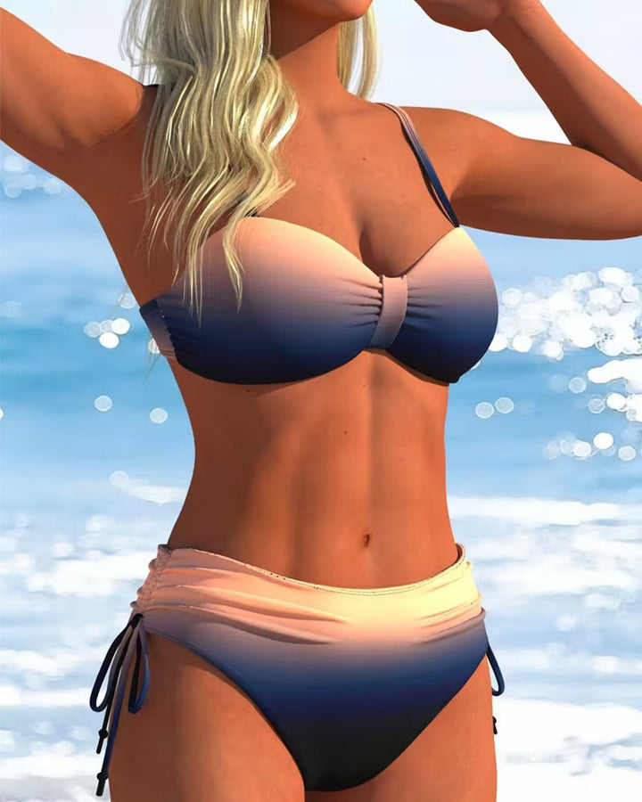 Dora | Gradient Stampa Tie-Bikini