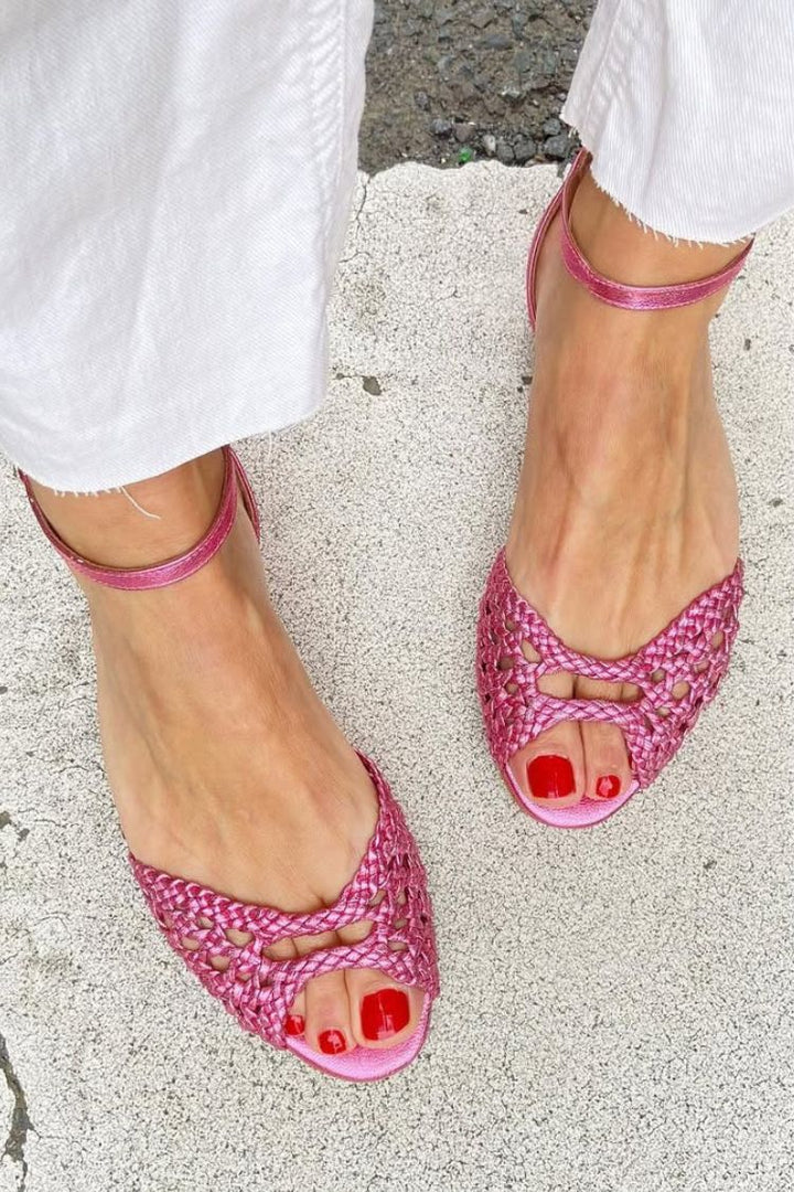 Bubs | Semplice Braided Oro Estate Sandali