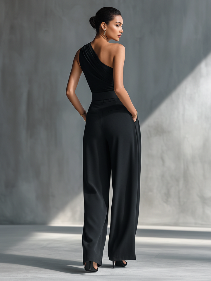Freya | Completo in Maglia Nero
