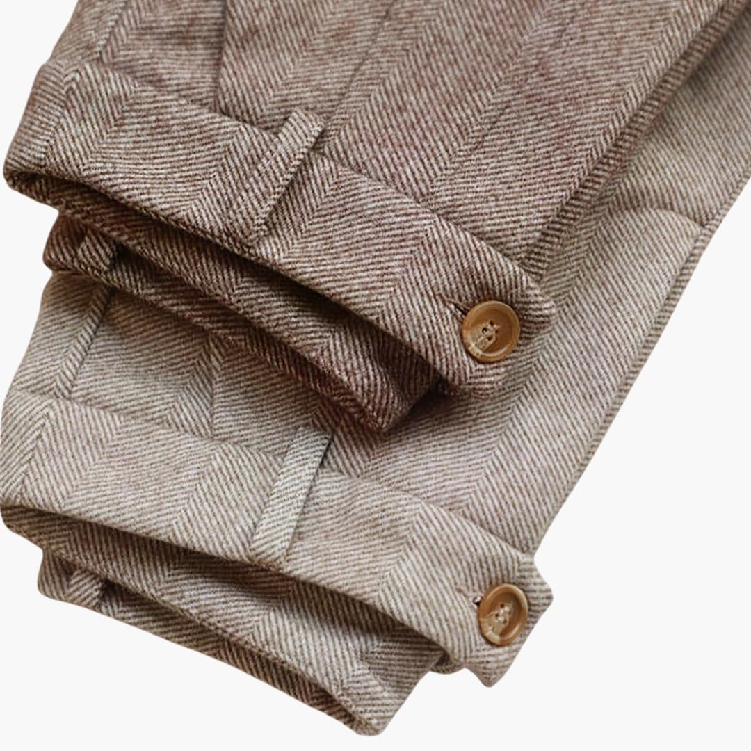 Sibyl | Tailored Straight Leg Pantaloni with Pockets