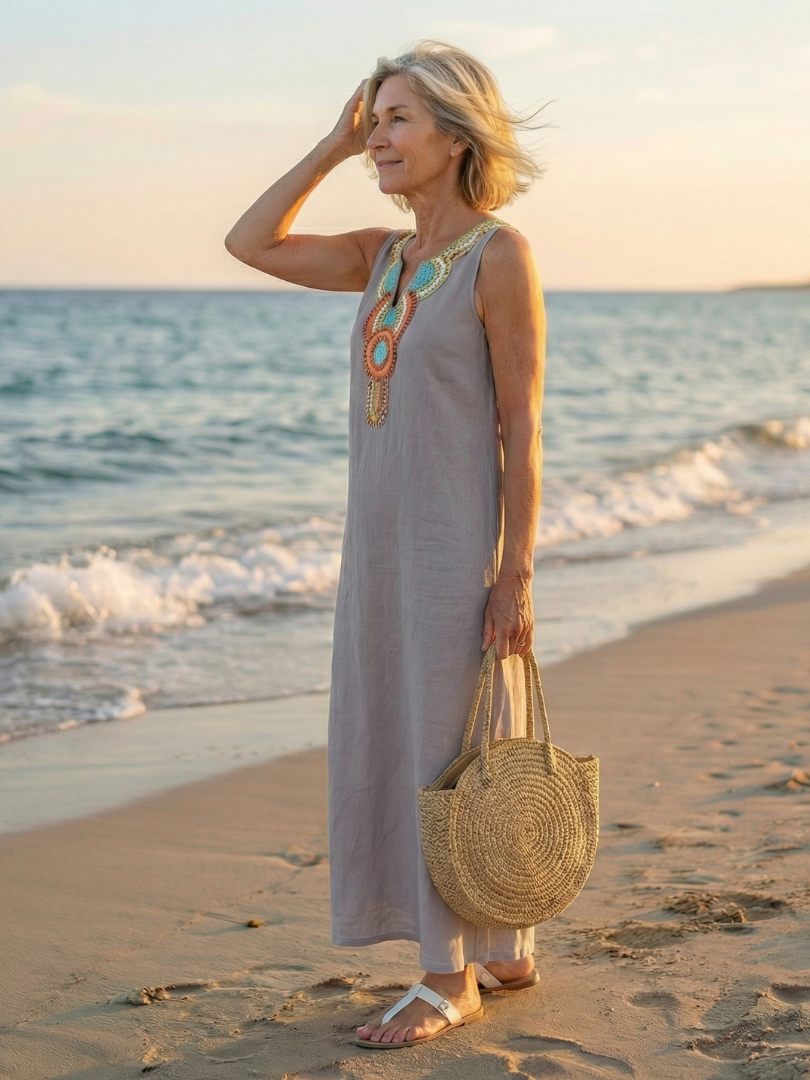 Arielle | Airy Flow Midi Abito