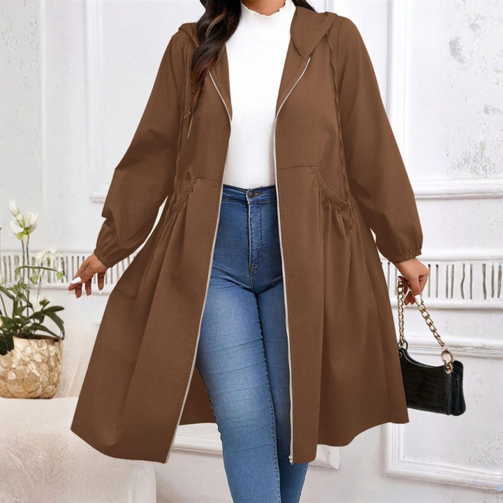 Avril | Zip-Up Hooded Cappotto