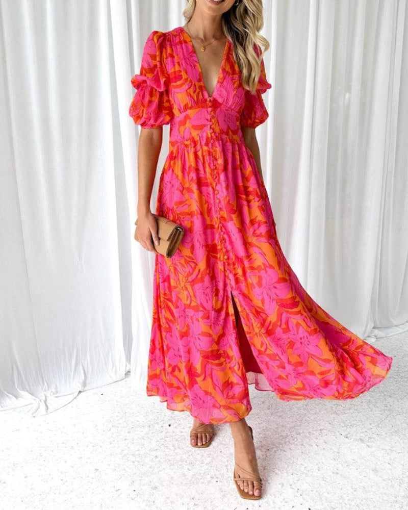 Lucy | Sunlit Maxi Abito