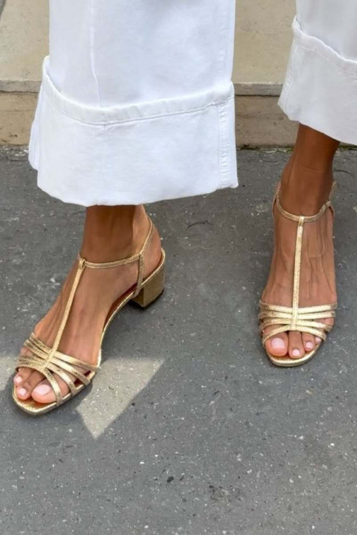 Bridie | Semplice Oro Estate Sandali