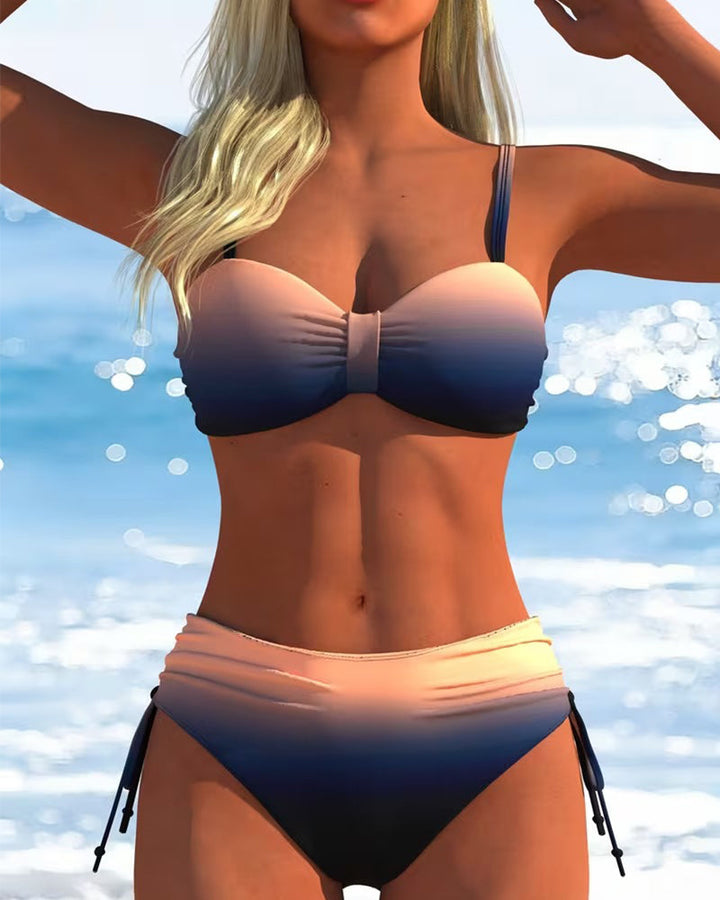 Dora | Gradient Stampa Tie-Bikini