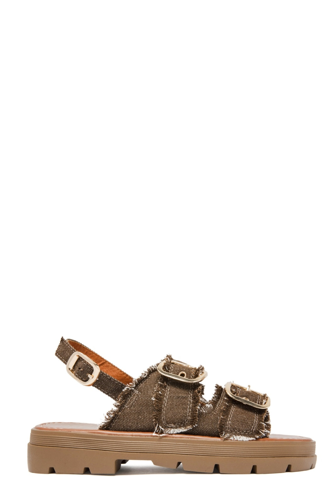 Dovie | Marrone Wedge Sandalo