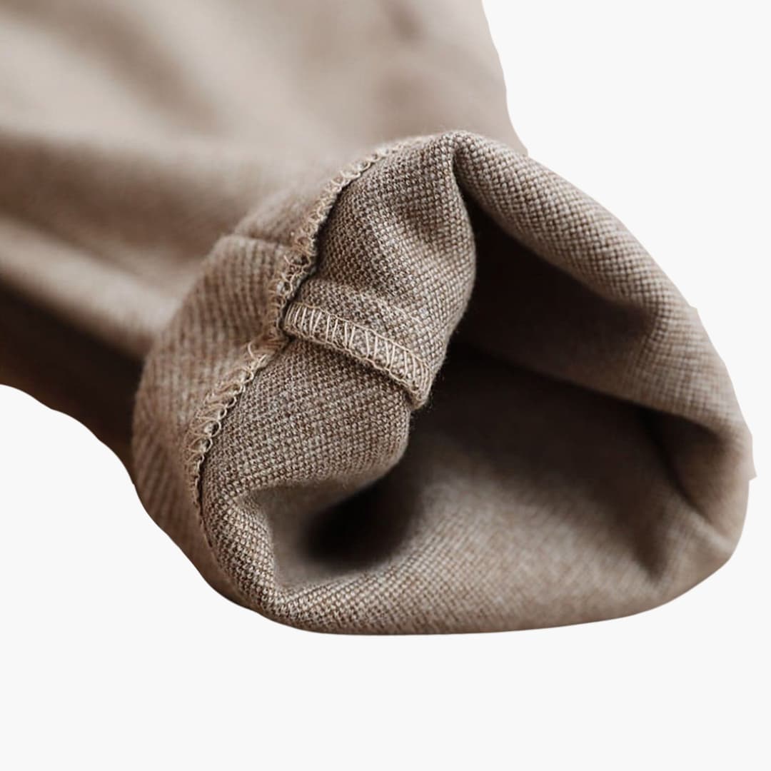 Sibyl | Tailored Straight Leg Pantaloni with Pockets