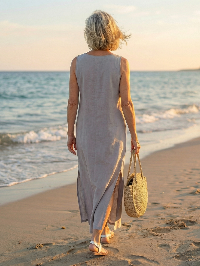 Arielle | Airy Flow Midi Abito