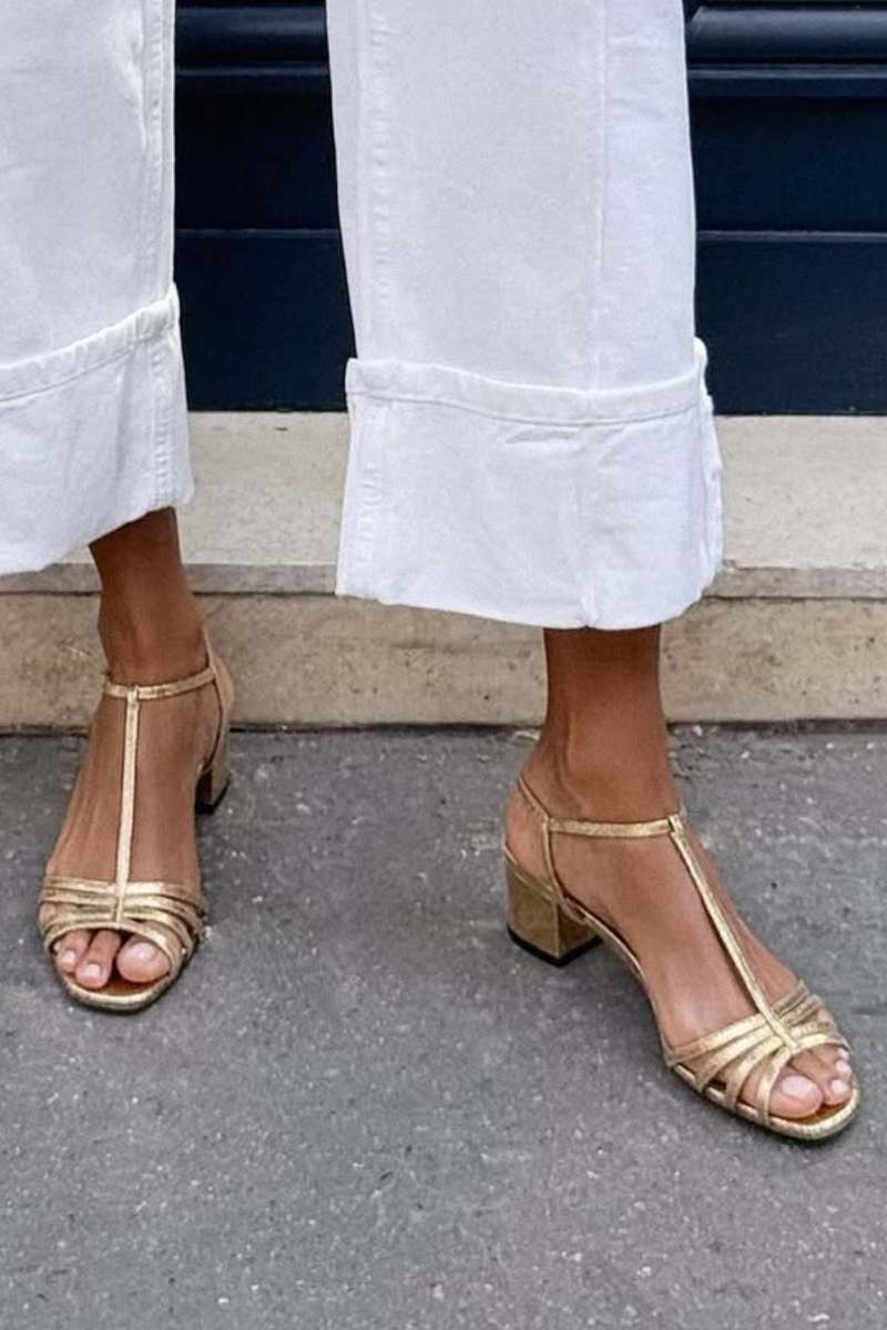 Bridie | Semplice Oro Estate Sandali