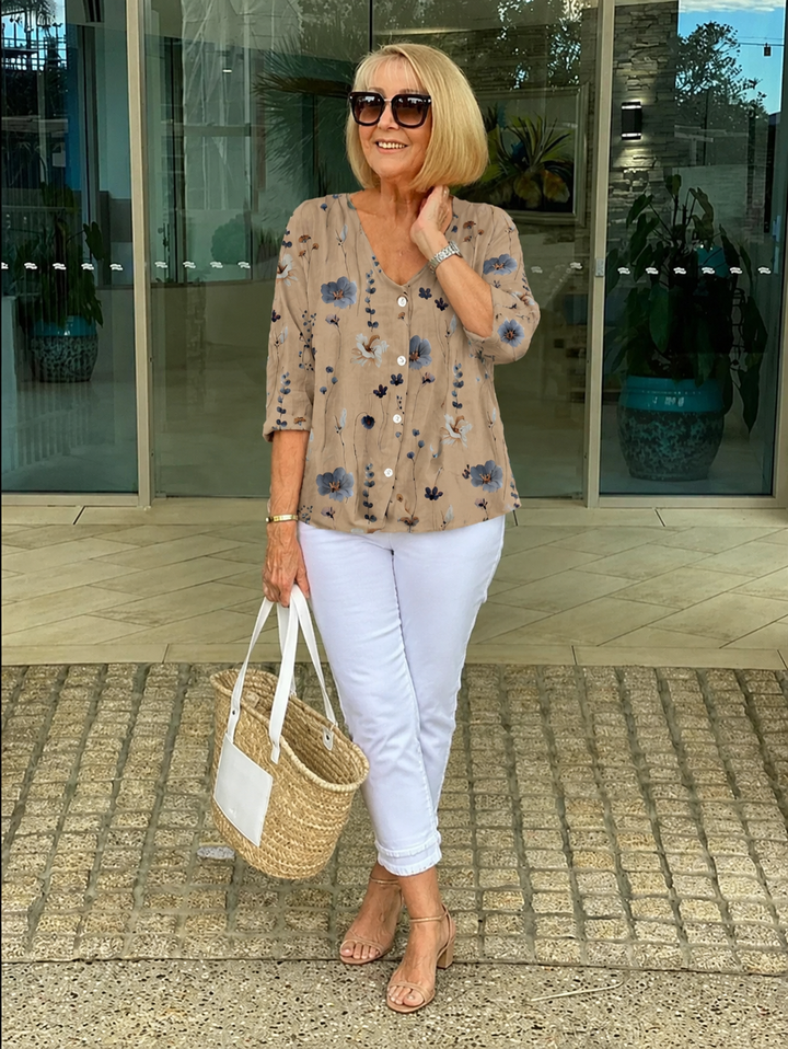 Arna | Floreale Tunic Camicetta