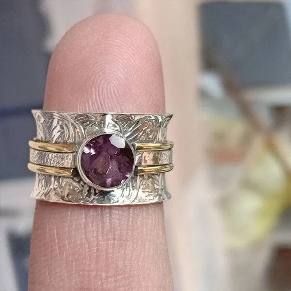 Vara | Anello Boho Cristallo Meditazione