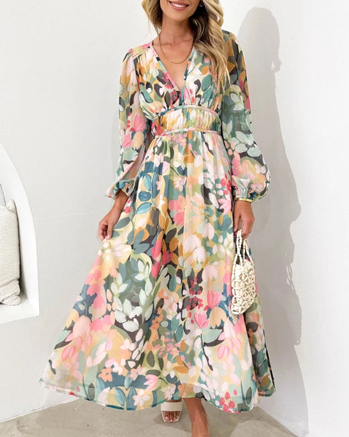 Daisy | Feminine Abito with Floreale Motif