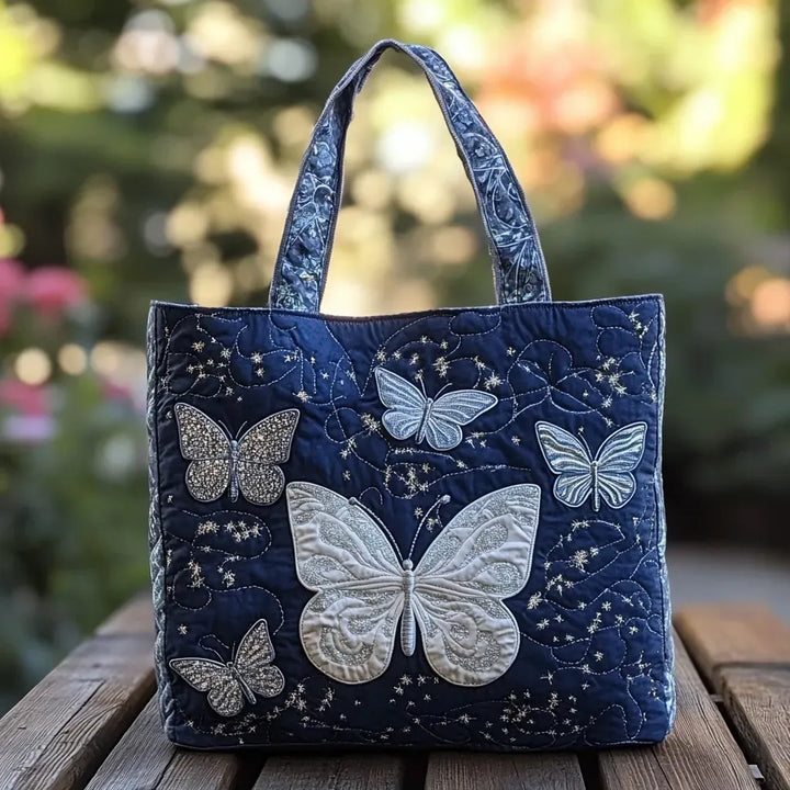 Artisanal Borsa - Argento Butterfly