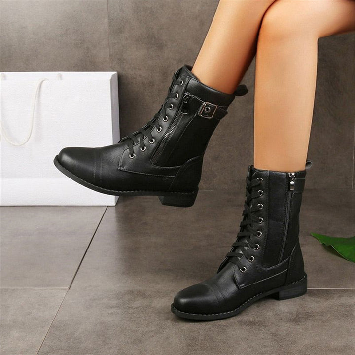 Dana | Toe Side Zipper Orthopedic Stivali